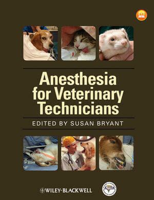 anesthesia for veterinary technicians pdf
